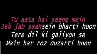 KAUN TUJHE YUN Karaoke Cover with Lyrics MS DHONI