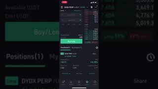 #crypto trading #trading live #dydx