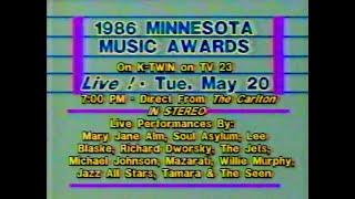 1986 Minnesota Music Awards Live at the Carlton Celebrity Showroom