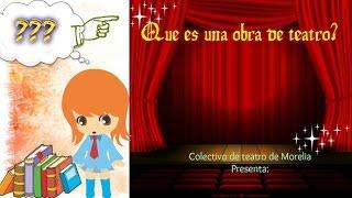 ¿Qué es una obra de teatro?