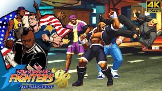 The King of Fighters '98 - American Sports Team (Arcade / 1998) 4K 60FPS