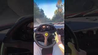 Enjoy 30 seconds of grabbing gears in an F40 on a perfect road #cars #shorts