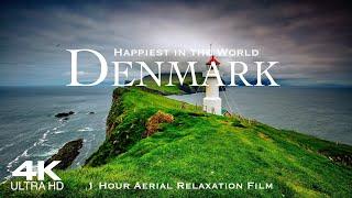 DENMARK  Danmark Drone Aerial 4K 2024 | 1 Hour Ambient Relaxation Film #denmark