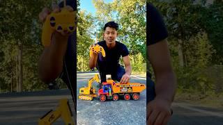 RC Remote Control JCB and TRUCK is Working as a reality #shorts