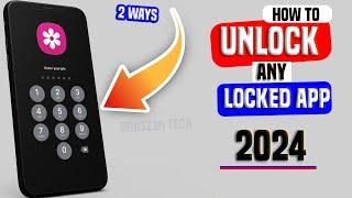 How to Open AppLock Without a Password on Android Phone | How to Unlock App Lock in Any Mobile 2024.