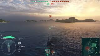 World of Warships Gameplay | Hermelin | Islands (Co-Op)