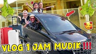 VLOG 1 JAM MUDIK LEBARAN!! CAPEK DIPERJALANAN GUYS!!