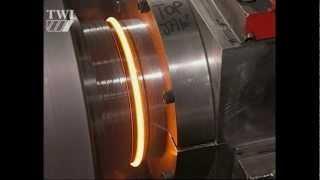 Continuous drive friction welding