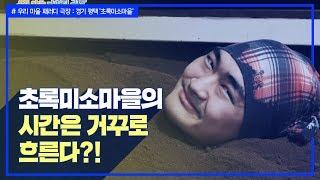 초록미소마을에서 쌀겨효소찜질을 하면 어려진다?