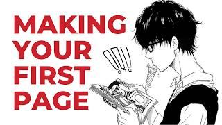 How to Hook Your Manga Readers with ONLY One Page