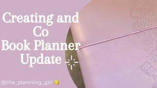 Creating and Co Book Planner Update