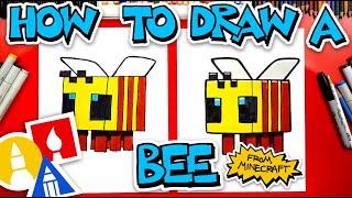 How To Draw A Minecraft Bee