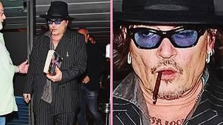 ‘What a Mess...’: Johnny Depp, 61, Pictured After Partying  With His Friends in London