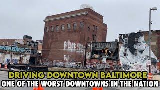 I Drove Through Downtown Baltimore. This Is What I Saw.