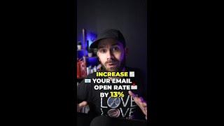 13% Increase in Email Open Rate #shorts