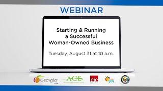 Starting & Running a Successful Woman-Owned Business