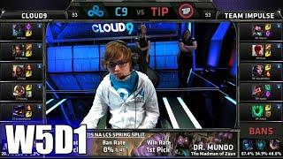 [FULL] Cloud 9 vs Team Impulse | S5 NA LCS Spring 2015 Week 5 Day 1 | C9 vs TIP W5D1G3