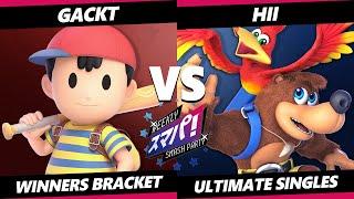 Sumapa 163 - Gackt (Ness) Vs. Hii (Banjo Kazooie) Smash Ultimate - SSBU