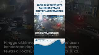 Sopir Bus yang Sebabkan Kecelakaan Maut di Kota Batu Jadi Tersangka, Terancam 12 Tahun Penjara