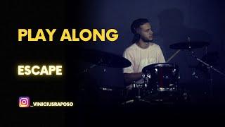 Escape - Play Along Gostel - Sem Bateria #drummer #gospelchops #playalong