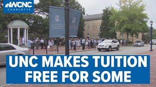 UNC-Chapel Hill to provide free tuition for NC families making less than $80,000 a year