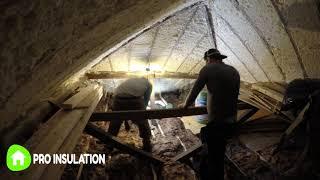 Attic flooring and attic insulation in Dublin