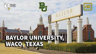 Baylor University, Waco, Texas | Campus Tour | Driving tour (full video)