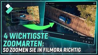 4 wichtigste Zoomarten in Filmora für Ihre Videos | Wondershare Filmora Tutorial