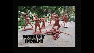 Mohawk Indian Figures Purchased on Amazon - Plastic Toys - Army Men - Cowboys & Indians -