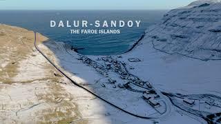 Dalur - Sandoy, The Faroe Islands, Drone Footage (4K)