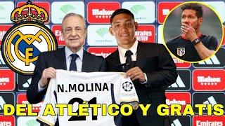   OFFICIEL : NAHUEL MOLINA SIGNE AU REAL MADRID / COMMUNIQUÉ OFFICIEL DU REAL ! 50 MILLIONS !!