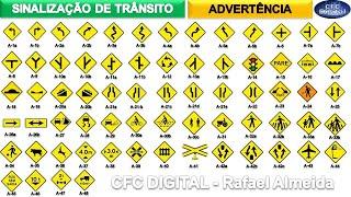 Sinalização de Trânsito - Placas de Advertência e seus significados