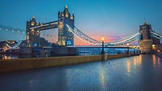 Eerie London Walk at Dawn South Bank to Tower Bridge | Watched Walker Official | London walking Tour