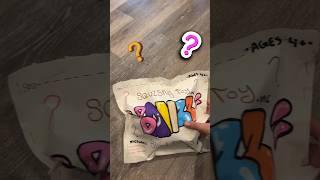 Unboxing DIY blind bag! Crochet ball  (first DIY blind bag). #blindbag #mysterybags