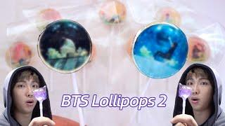 I made it again as RM said Part.2 / DIY BTS Lollipops