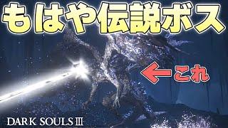 『もうオーパーツみたいな扱いのボス』歴代最高傑作の大型ボスに地獄を見る火の無い灰【DARK SOULSⅢ実況】