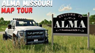 FIRST LOOK ALMA MISSOURI MAP TOUR | Farming Simulator 22