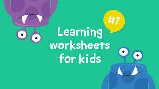 Learning worksheets for kids | Kids Academy #7