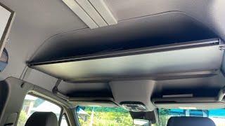 White top adventures headliner shelf installation video