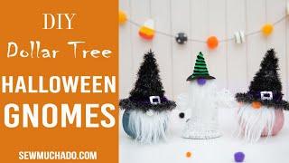 DIY Dollar Tree Halloween Gnomes