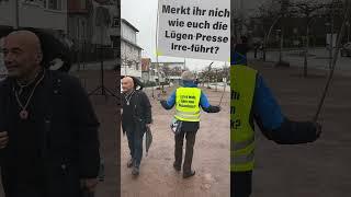 Friedensdemo mit Trommeln Wiesloch 07.12.2024