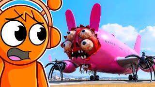 PINKI INFECTED SKY | SPRUNKI In REAL LIFE MOVIE
