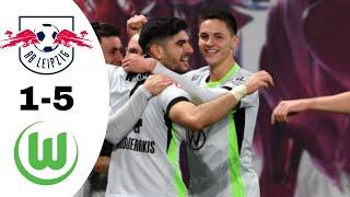 RB Leipzig 1-5 VfL Wolfsburg Highlights | Bundesliga 2024/2025