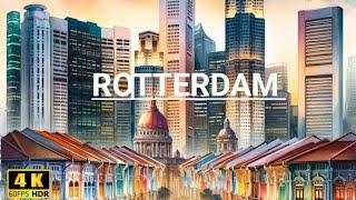 Rotterdam Netherlands  | Walking-tour | Beautiful  place in the City #travel #explore #citylife