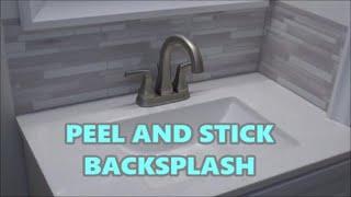 DIY PEEL AND STICK BACKSPLASH | SMART TILES