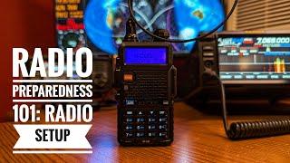 Radio for Preparedness 101:  How to set up your radio