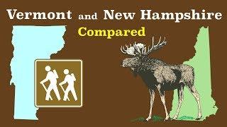 Vermont and New Hampshire Compared