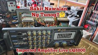 No Power And Sounds Live Q8800 Imported Amplifier