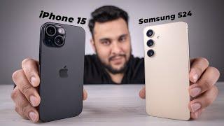 Best Choice For You? - iPhone 15 vs Samsung S24