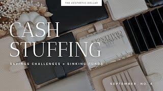 Cash Stuffing | $1,820 | September No. 4 | Stuffing my New Cash Envelopes